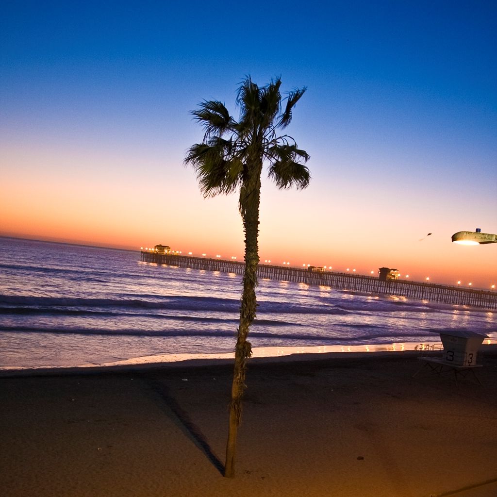 Southern California Beach Club Oceanside Příroda fotografie