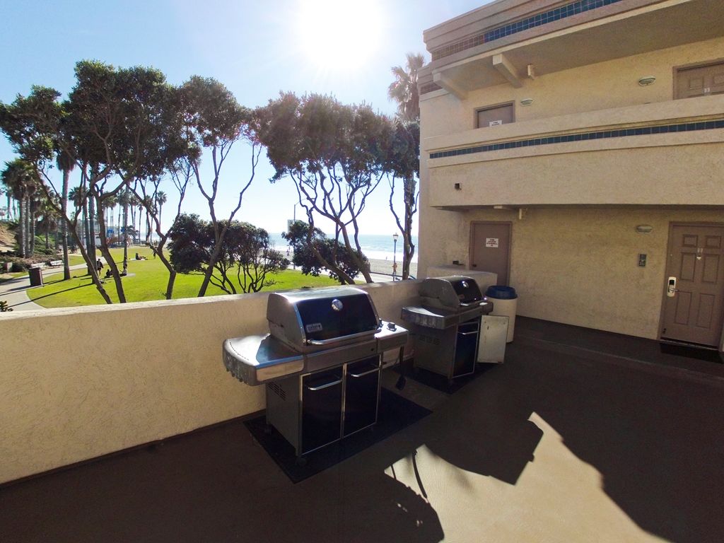Southern California Beach Club Oceanside Restaurace fotografie